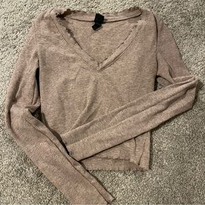 Wild Fable cropped long sleeve